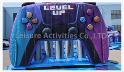 rad run video game inflatable obstacle course rental tulsa ok 4 17 3 95ft Radical Run Gamer Obstacle Course